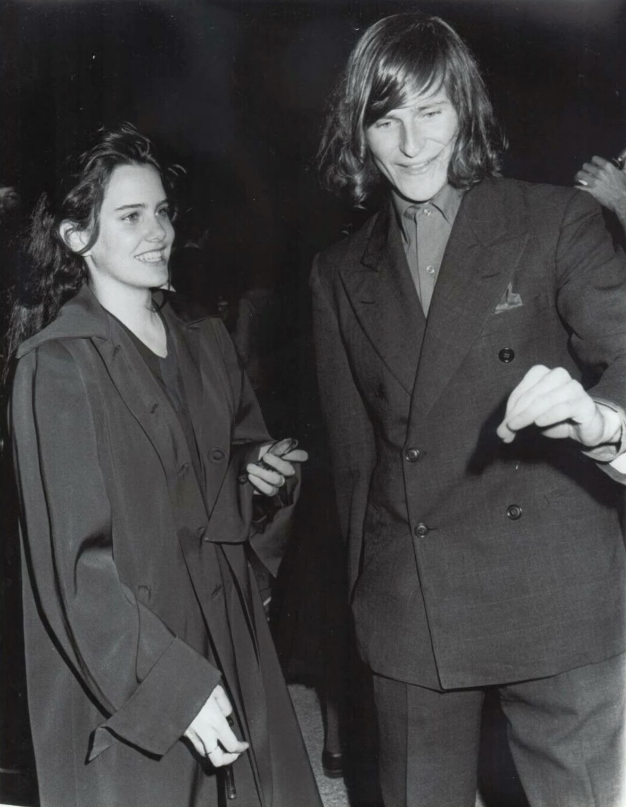 Crispin with Ione Skye